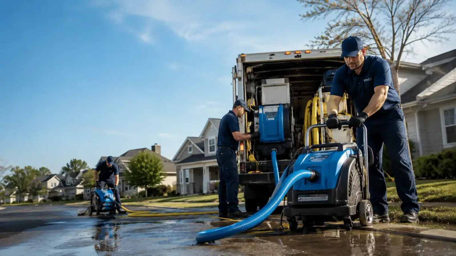 Flood Damage Cleanup in Wellsville, PA